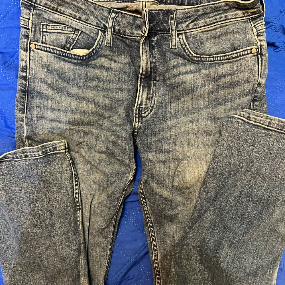 Calvin Klein Jeans - Distressed Blue Straight Fit